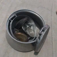 ضایعات ظرف روحی و دیگ تمام مس