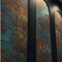 اجرای پتینه مدرن و میکروسمنت نما