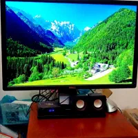 مانیتور حرفه ای کامپیوتر 24 اینچ دل dell طراحی گیم|قطعات و لوازم جانبی رایانه|نجف‌آباد, مولوی شمالی|دیوار