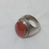 انگشتر نقره سنگین