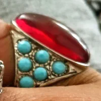 انگشتر رنگ ثابت