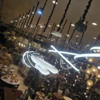 لوستر دو حلقه مدرن|لوستر و چراغ آویز|مشهد, توس (بلوار توس)|دیوار