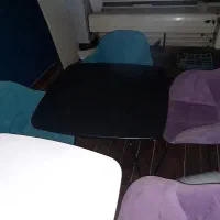 ۶ دست میز غذا خوری رستوران در حد نو