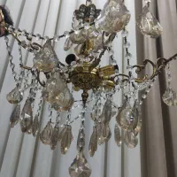 لوسترآویزتمام برنج اصلی کاملاسالم|لوستر و چراغ آویز|دزفول, |دیوار