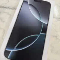 ایفون 16پرومکس با کد ریجستر اکبند مشکی 256