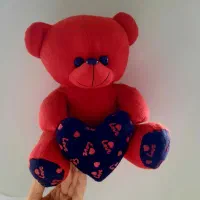 عروسک خرسی قلبی