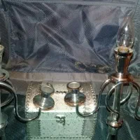 چمدان چرخدار و شمعدانی نو