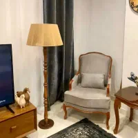 آباژور و لوستر های دست ساز رافیا و مکرومه|لوستر و چراغ آویز|رشت, جانبازان|دیوار