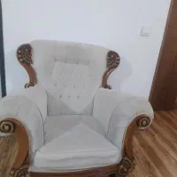 مبل سلطنتی راحتی 7نفره|مبلمان خانگی و میز عسلی|وحیدیه, |دیوار