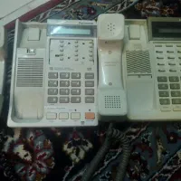 دوعدد تلفن پاناسونیک اصل سانترال