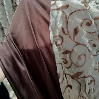 پرده آماده نو حریر و آستردار