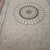 دو تخته فرش ۹ متری کرم تمیز