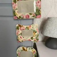 ساعت جادستمالی قاب عکس دکوری|صنایع دستی و سایر لوازم تزئینی|کرج, کوی مهر|دیوار