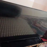 تلویزیون ۴۳اینچ صحفه ضربه خورده پنل خرابه