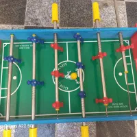فوتبال دستی ۶ دسته پایه دار جنس پایه اهنی