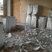 اجرای انواع کانال گردوچهارگوش و انواع دریچه هوا|خدمات پیشه و مهارت|قرچک, فردیس|دیوار