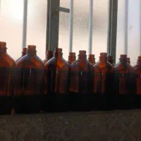 بطری شیشه ای