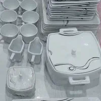 سرویس پذیرای چینی پارمیس ۱۲ نفره|ظروف سرو و پذیرایی|تهران, وحیدیه|دیوار