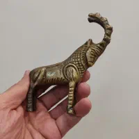 مجسمه قوچ برنجی