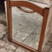 آینه چوبی رومیزی و کنسول