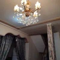 لوستر پنج شاخه و ریسه دا ر ۴عدد|لوستر و چراغ آویز|دزفول, |دیوار