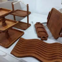 ظروف پذیرایی چوبی