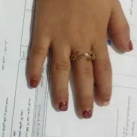 انگشتر  طلا نمادار 900سوت معاوضه با پلاک یا زنجیر