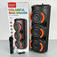 اسپیکرشارژی سه طبقه۱۸ اینج مدلZQS 3601گارانتی۶ماهه