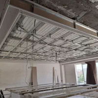 کناف.نقاشی ساختمان.ابزار گچبری پیش ساخته قابندی.