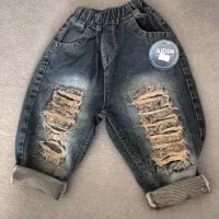 شلوار جین سایز 50تمام زاپ بچگانه