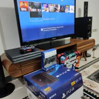 ps4 pro 7216 کپیخور دو دسته با کیف و هدفون آکبند|کنسول، بازی ویدئویی و آنلاین|تهران, اکباتان|دیوار