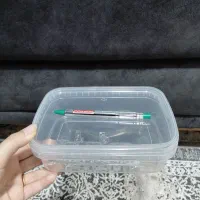 **ظرف پلاستیکی فریزی کاملا شفاف**