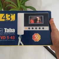 آیفون تصویری تابا TVD 5-43|صوتی و تصویری|قم, سراجه (۱۵ خرداد)|دیوار