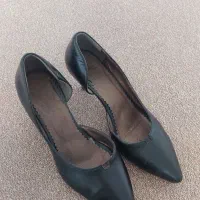 کفش مجلسی پاشنه باریک مشکی|کیف، کفش، کمربند|چالوس, |دیوار