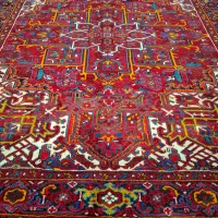 فرش دستباف هریس مربع خوشقواره|فرش|تهران, حر|دیوار