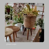 سه‌ پایه و گلدان حصیری|صنایع دستی و سایر لوازم تزئینی|تهران, دکتر هوشیار|دیوار