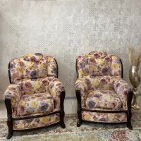 نیم ست راحتی ۵ نفره پارچه رویه مخمل|مبلمان خانگی و میز عسلی|مشهد, نرگس (شهرک غرب)|دیوار