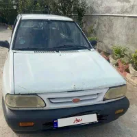 پراید ۸۲ سفید فنی سالم، زیر پام بوده|خودرو سواری و وانت|قائمشهر, |دیوار