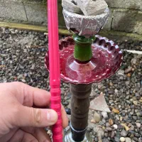 قلیان چوبی قدیمی