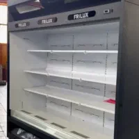 یخچال ایستاده فروشگاهی پرده هواروباز فریلوکس (نو )