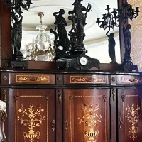 آینه کنسول منبت کاری