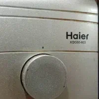 لباسشویی نو مدل هایر زیر قیمت به علت مهاجرت|ماشین لباسشویی و خشک‌کن لباس|رشت, گیل|دیوار