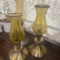 شمعدانی های پایه دار ۳تایی|صنایع دستی و سایر لوازم تزئینی|تهران, جنت‌آباد جنوبی|دیوار