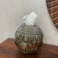 جای دستمال کاغذی و گلدان