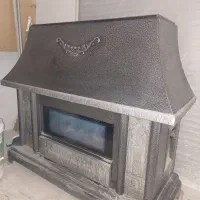 بخاری گازی طرح شومینه