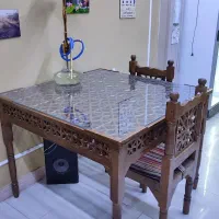 میز صندلی سنتی