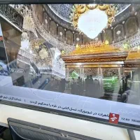 تلویزیون ال ای دی ۵۵ اینچ سالم درحد اک4k|تلویزیون و پروژکتور|قم, خاکفرج|دیوار
