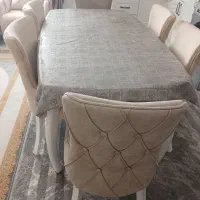 میز،ناهار خوری6نفره،آینه کنسول،جلو مبلی، میز تی وی