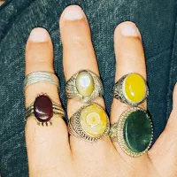 انگشترای نقره