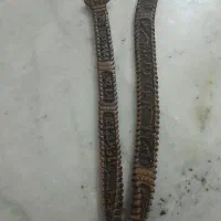 یک عدد  دستبیح دانه خرما نقره کوب بسیار ظریف